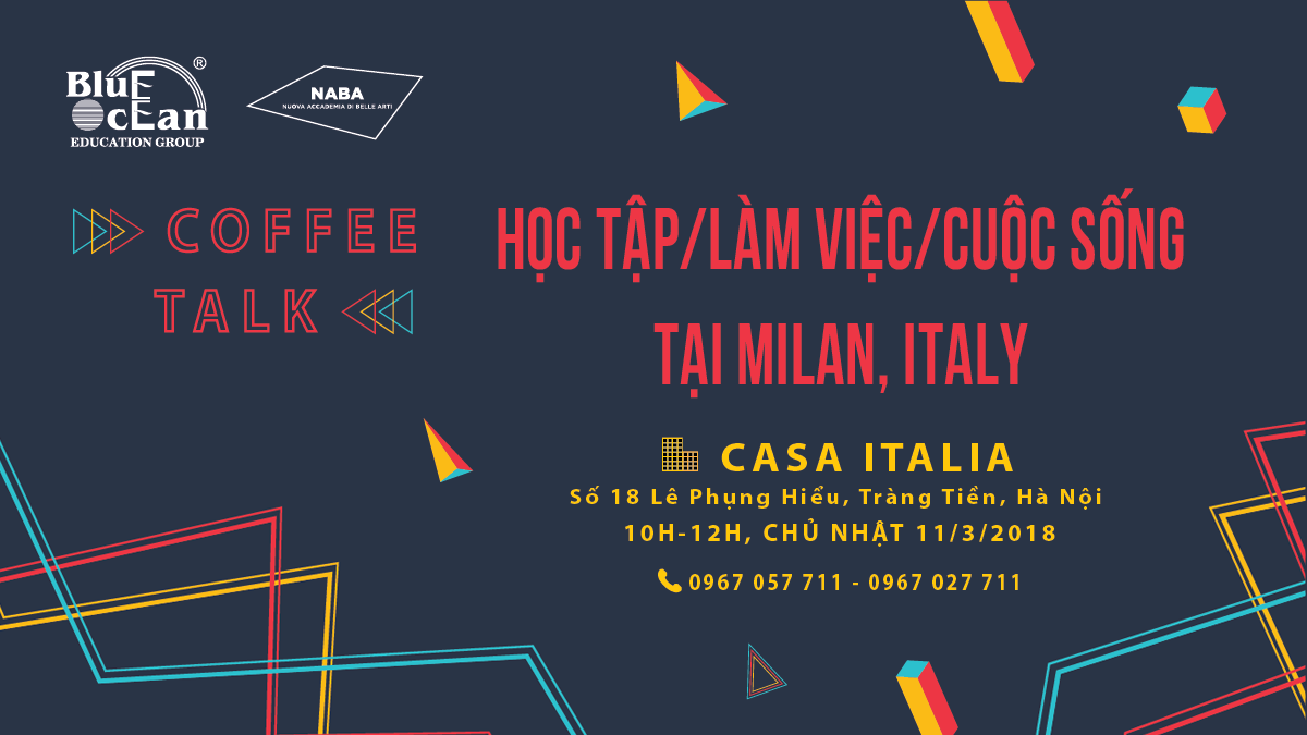 Hội thảo du học Ý - Học tập – Làm việc và Cuộc sống tại Milan, Italia