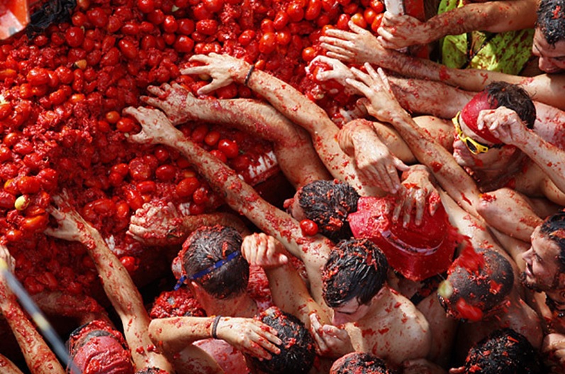 Văn hóa lễ hội Tomatina - Tây Ban Nha