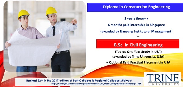 Chương trình Diploma in Construction Engineering tại NIM, Singapore