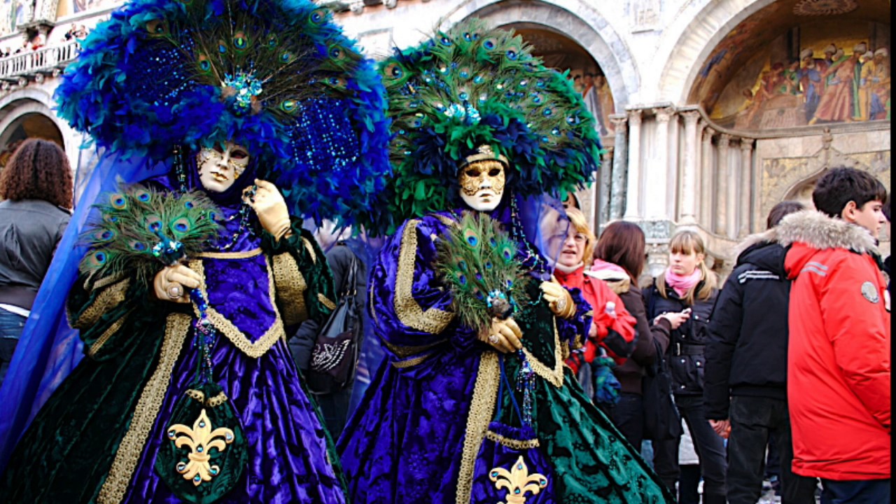lễ hội hóa trang tại Venice