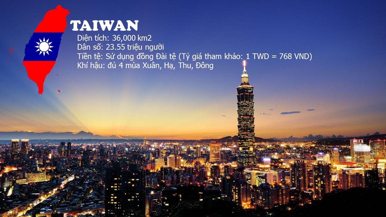 Du học Đài Loan - Giới thiệu đất nước Đài Loan